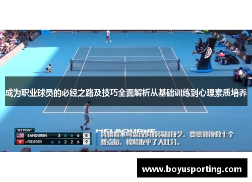 成为职业球员的必经之路及技巧全面解析从基础训练到心理素质培养